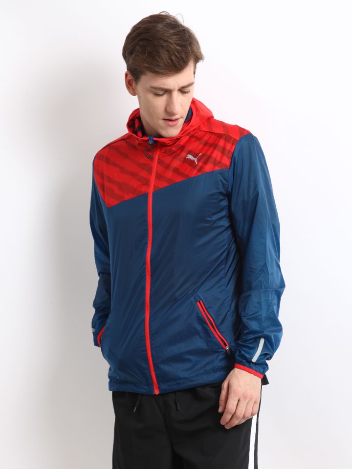 puma red and blue jacket