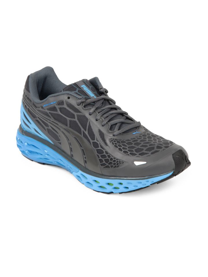 Puma Men Grey Bioweb Elite Sports Shoes