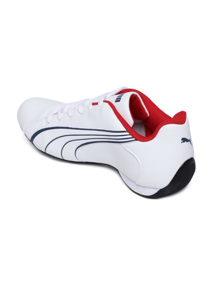 puma chicane white sneakers