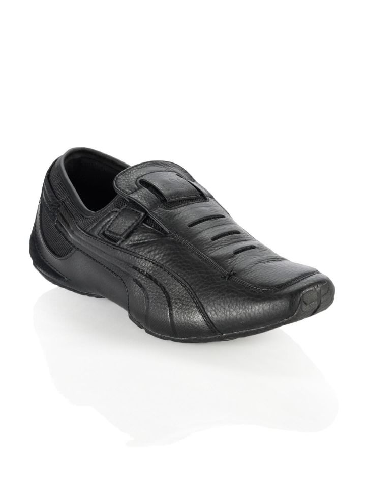 Buy Puma Men Black Vedano Leather Sneakers Casual Shoes for Men