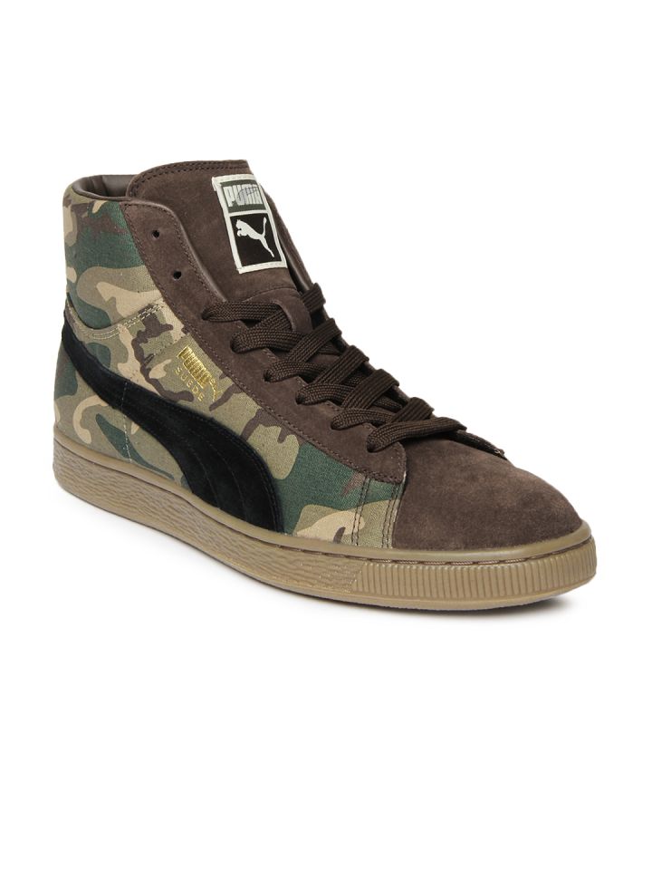 Puma camo 2025 high tops