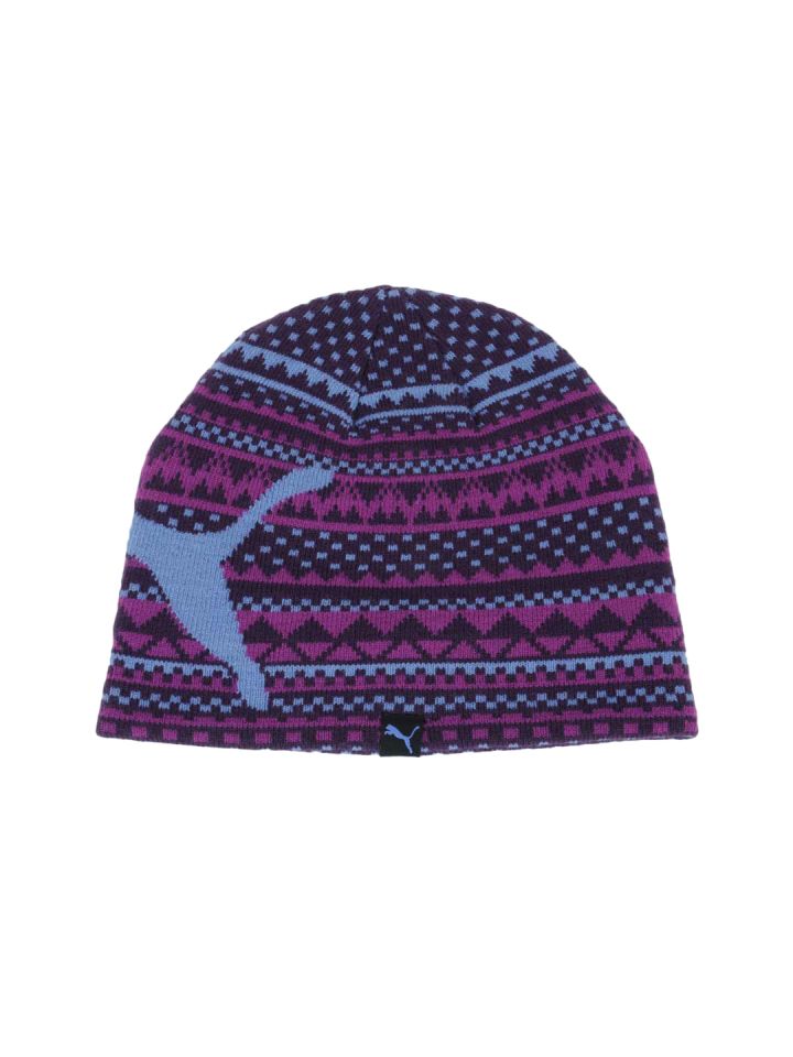 Buy Puma Unisex Purple Akutan Beanie Cap Caps for Unisex 159290
