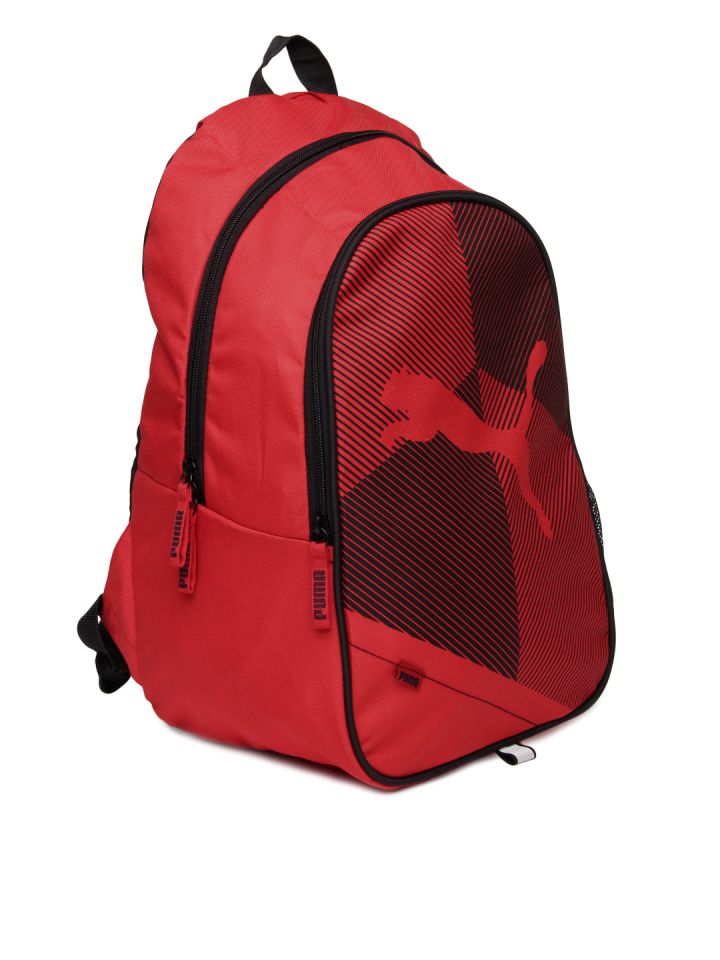 Puma red echo backpack on sale