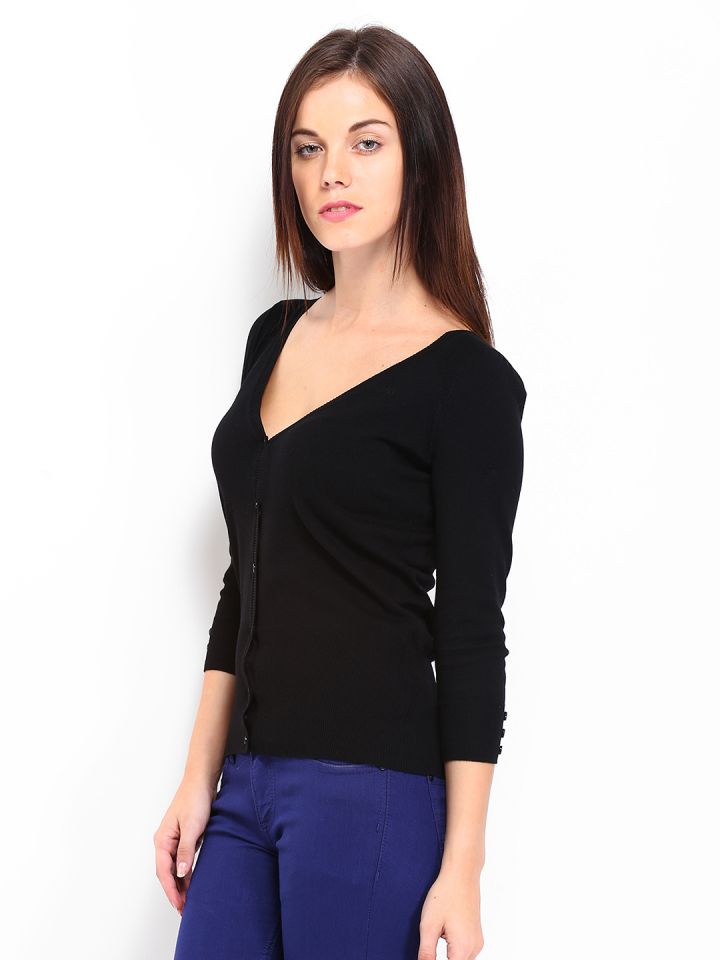 Red shop herring cardigan