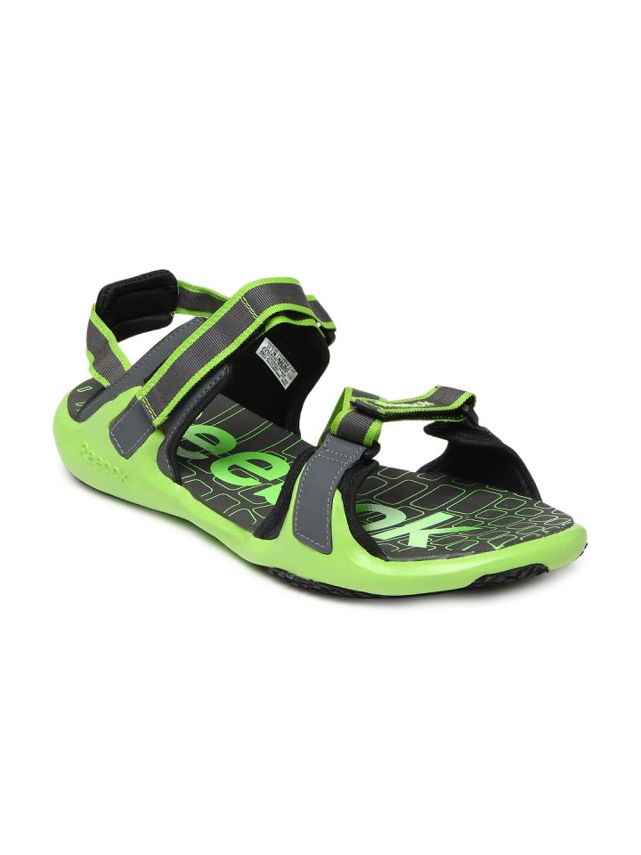 Reebok Men Grey Green Adventure Grail Sports Sandals