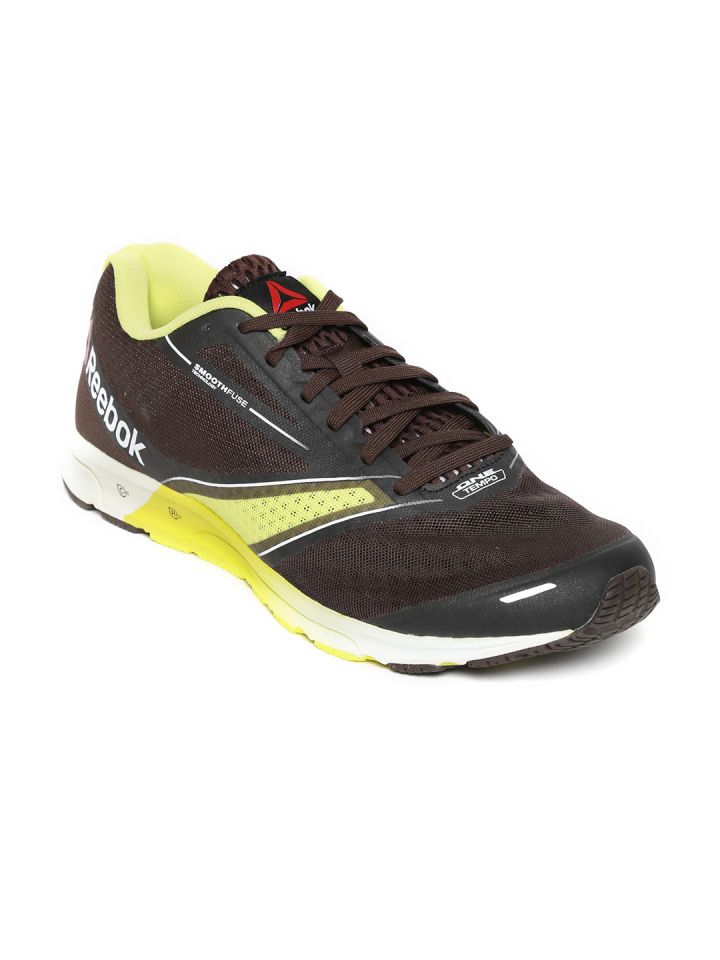 reebok brown running shoes