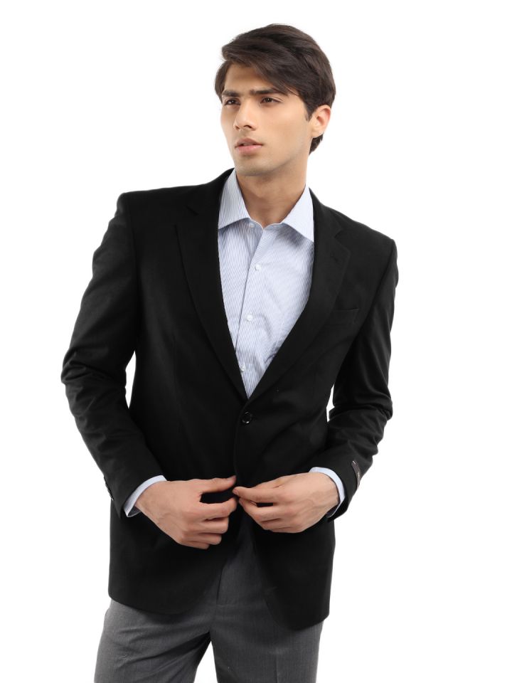 Buy Reid Taylor Men Black Blazer Blazers for Men 96690 Myntra