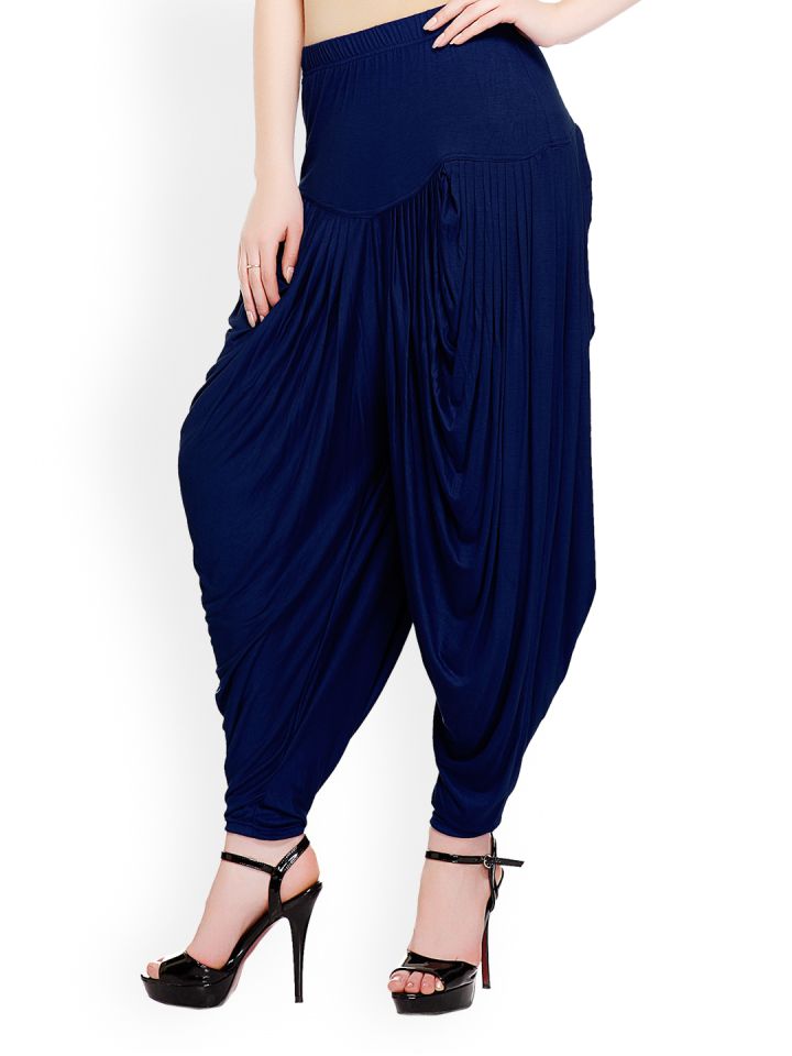 Buy online Blue Polyester Floral Printed Harem Pants from Churidars   Salwars for Women by Sakhi Sang for 379 at 62 off  2023 Limeroadcom