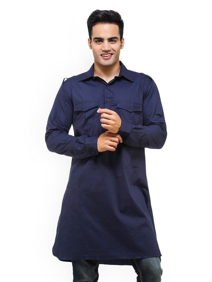 Denim hotsell kurta pajama