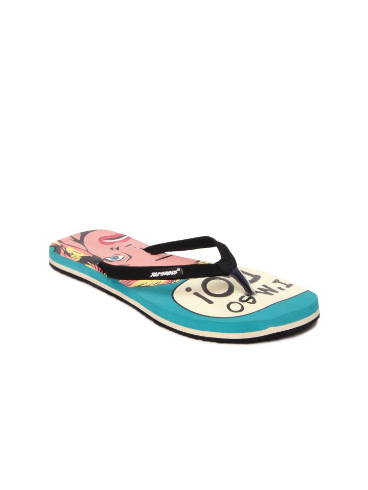 sole threads flip flops myntra
