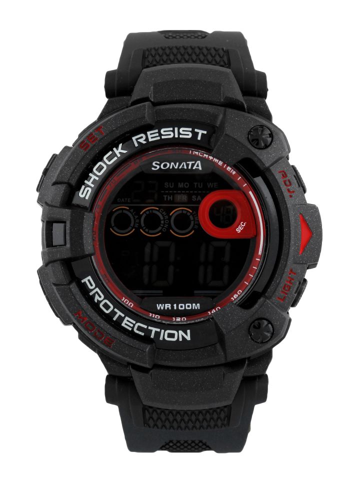 Buy Sonata Men Ocean Series II Digital Watch 77010PP02J