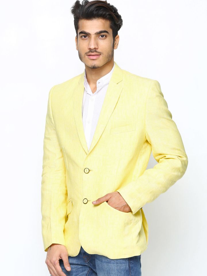 Blazer deals yellow colour
