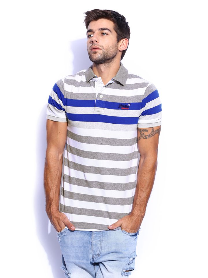 Buy Superdry Men Grey Melange White Boston Breton Striped Polo T Shirt Tshirts For Men 476055 Myntra Superdry style superdry mens cool tees cool t shirts tee shirts shirt men t shirt designs swagg printed shirts. superdry men grey melange white boston breton striped polo t shirt