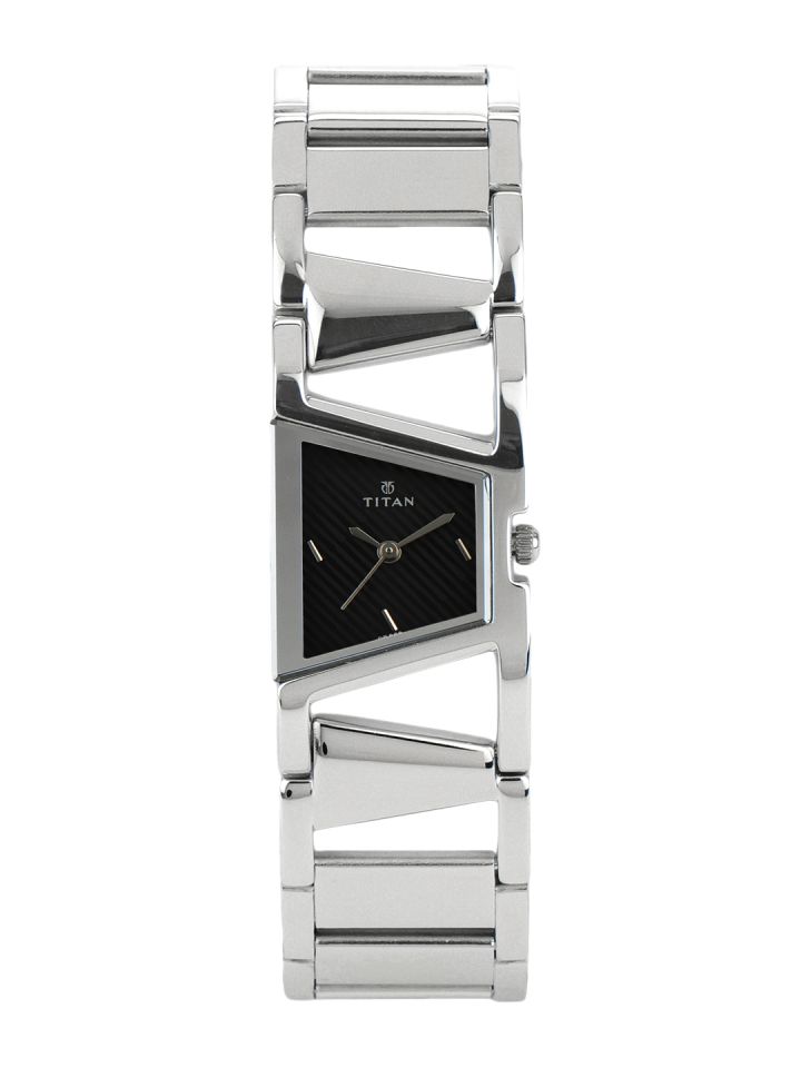 Titan Women Black Dial Watch 2486SM02