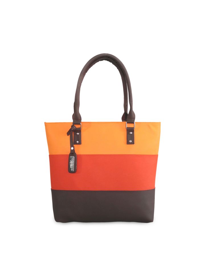Buy Toteteca Orange Brown Shoulder Bag Handbags for Women 630152 Myntra
