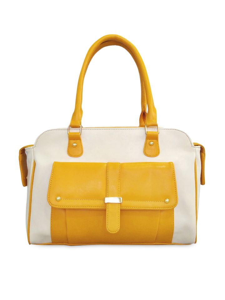 Off white yellow bag sale