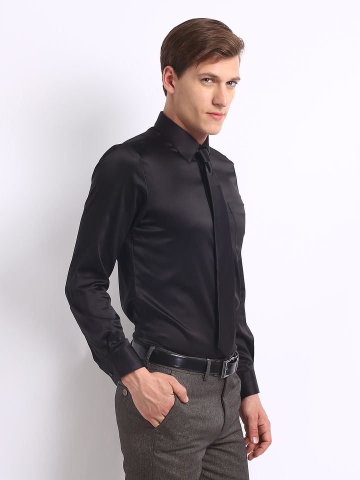 Party wear clearance shirt with tie