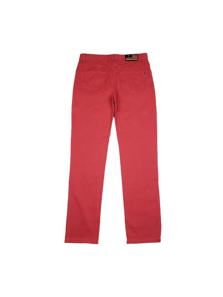 boys red trousers