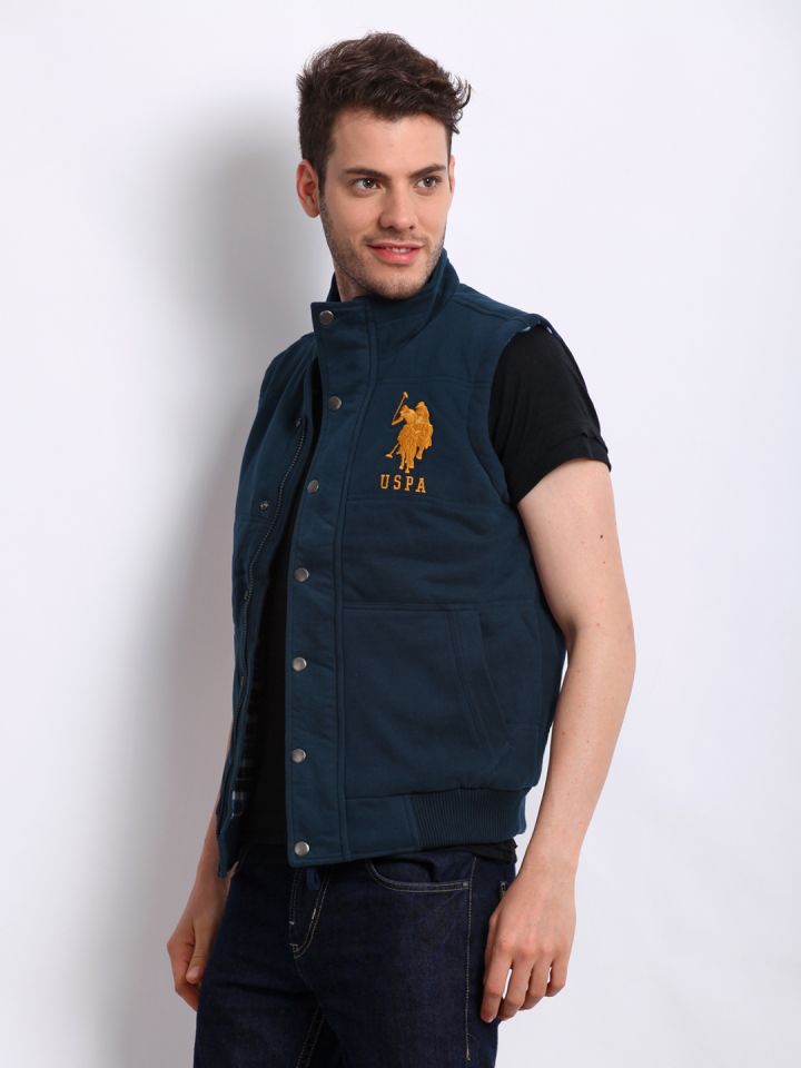 Us polo shop jacket myntra