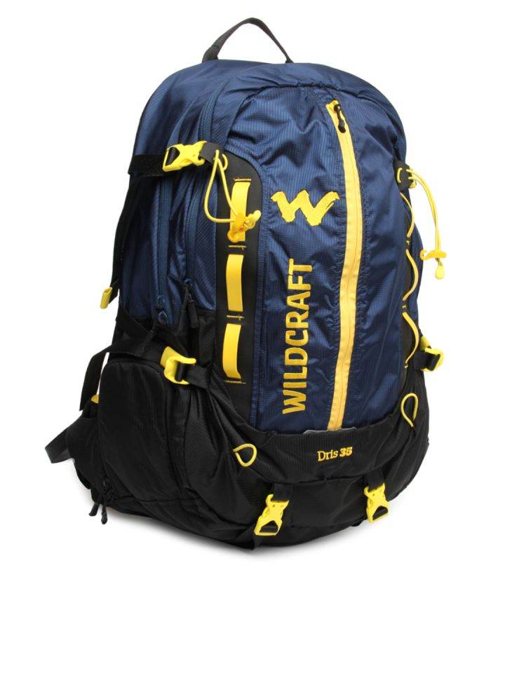 Wildcraft Unisex Blue Black Dris 35 Backpack