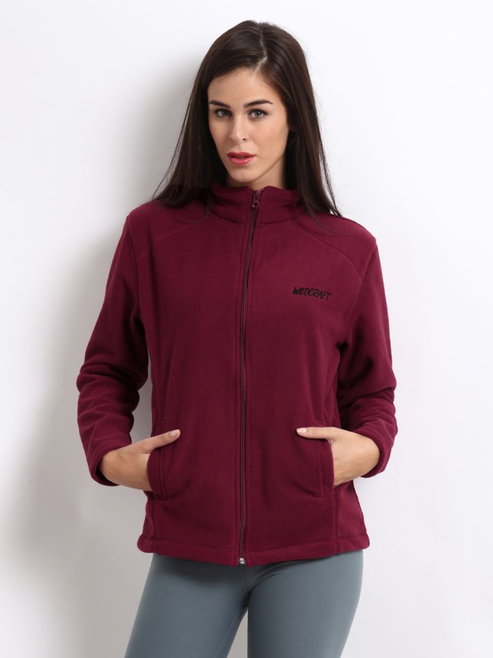 Buy Wildcraft Unisex Red Fleece 13 Jacket Jackets for Unisex