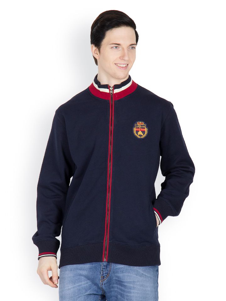 Buy Wilkins u0026 Tuscany Men Navy Sweatshirt - Sweatshirts for Men 514311 |  Myntra