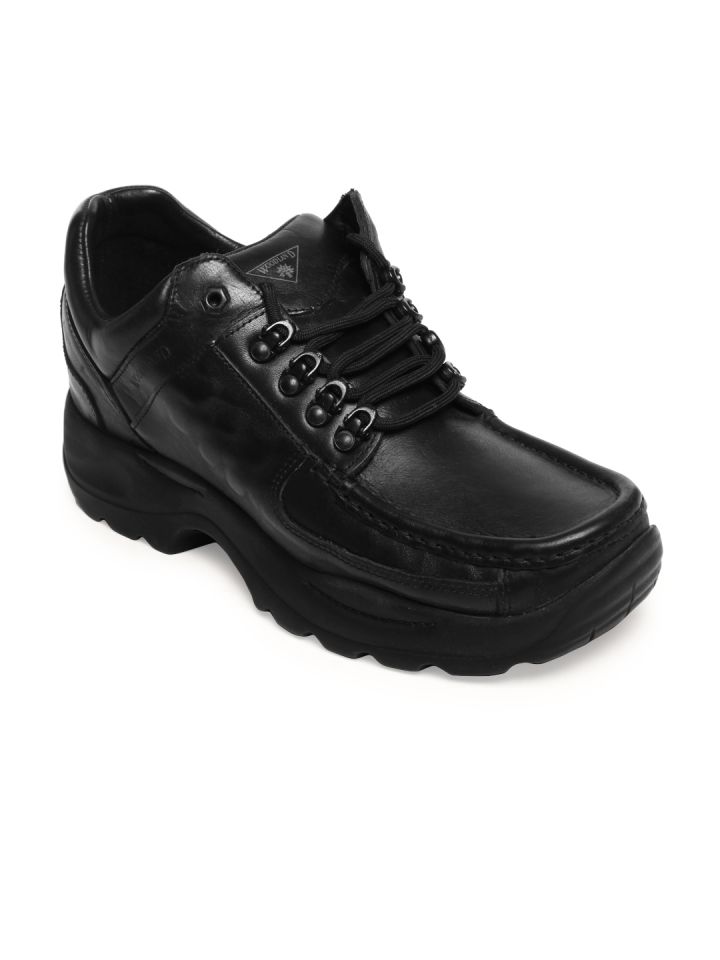 Woodland hot sale black shoes
