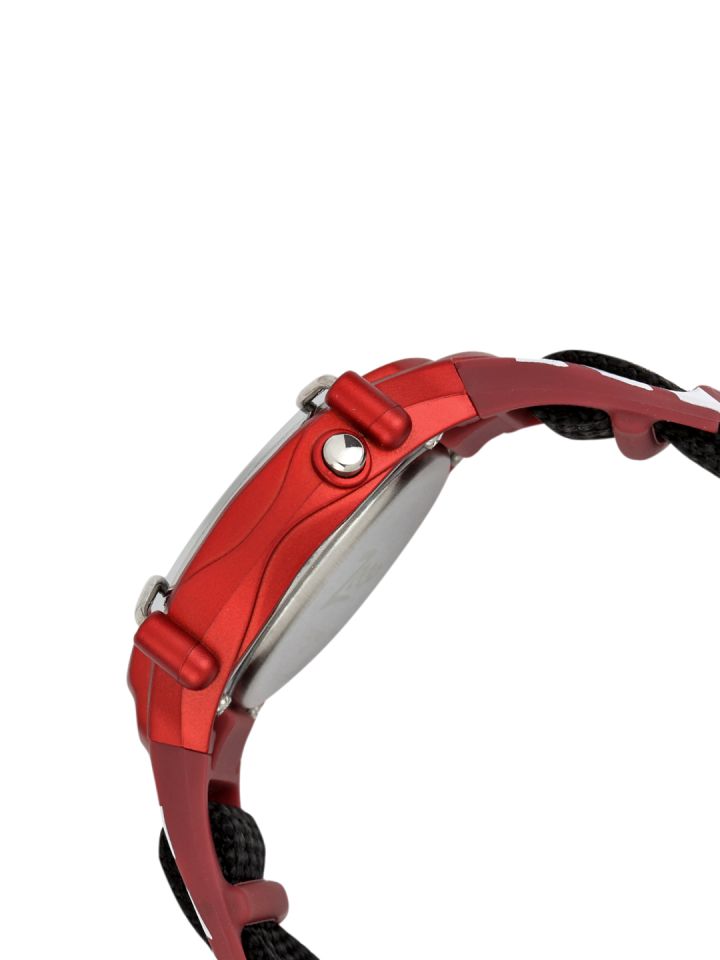 Men's digital watch shop with velcro strap