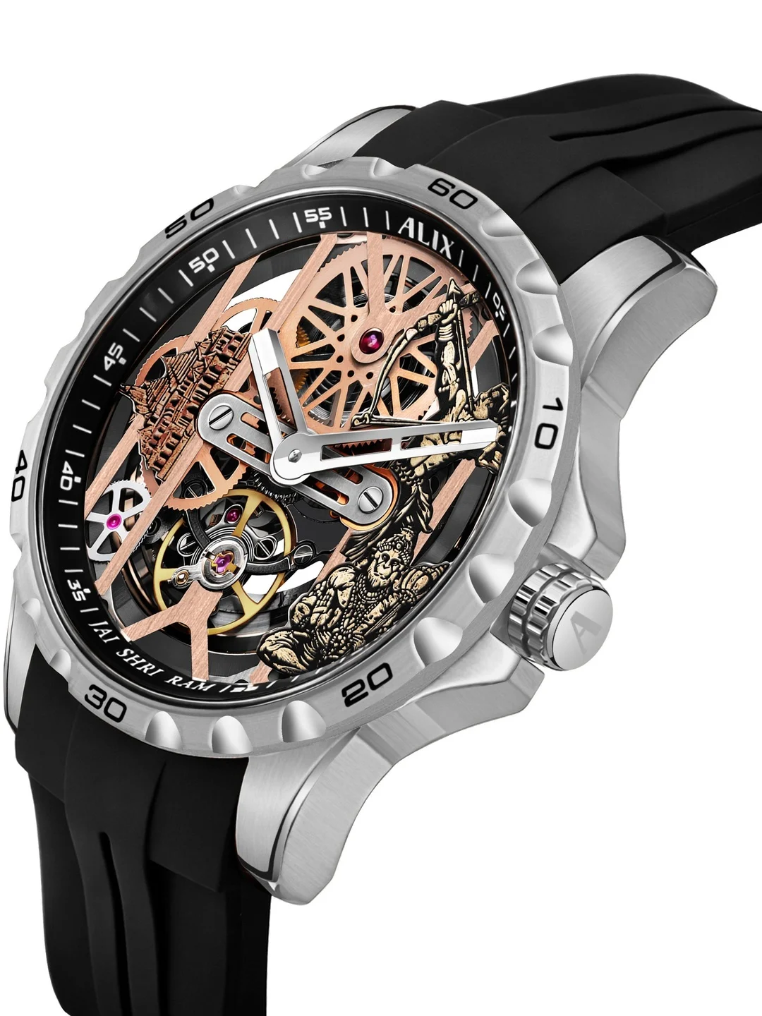 Rose Gold Black