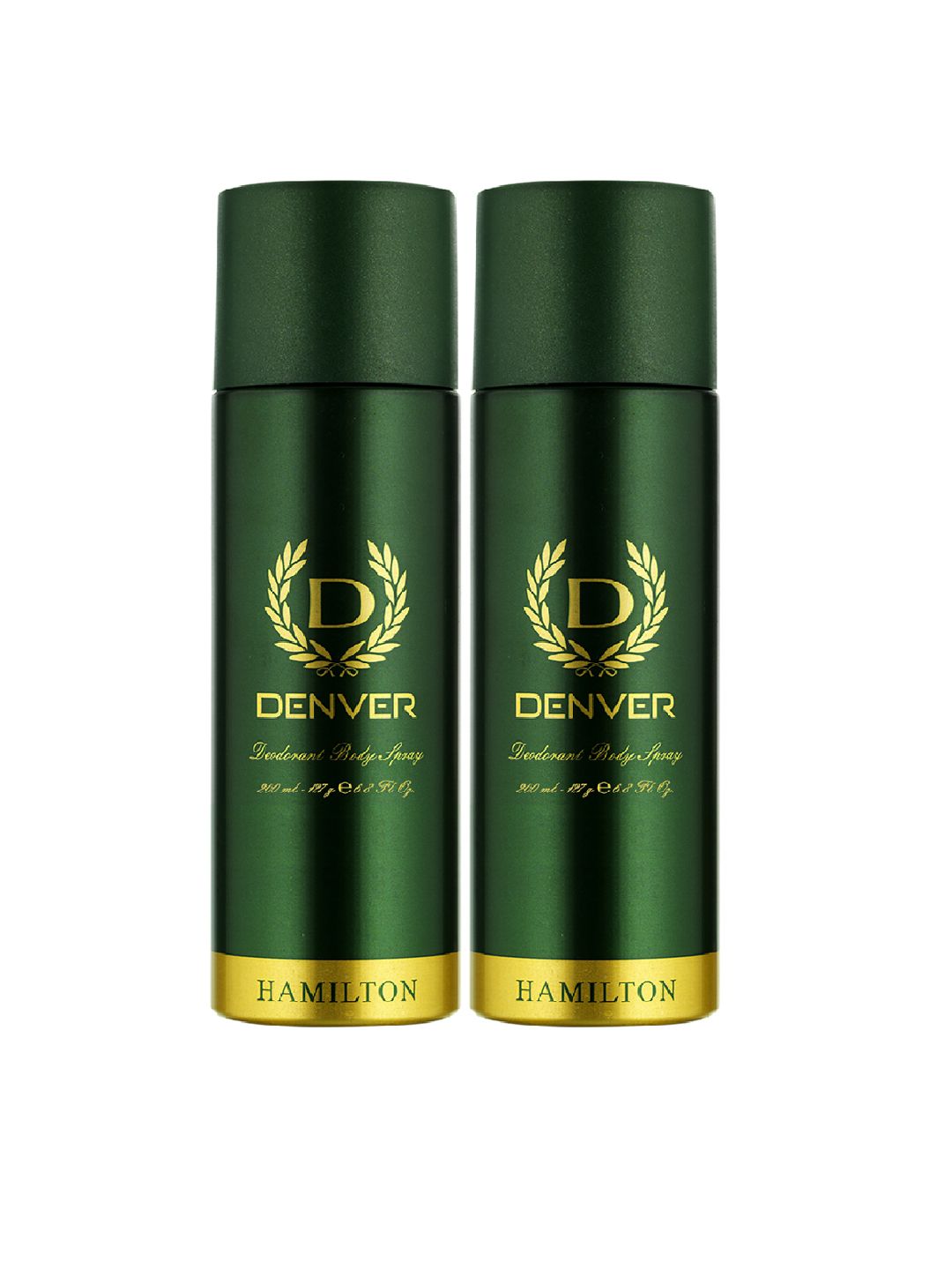 Denver Men Set of 2 Hamilton Deodorant Body Sprays