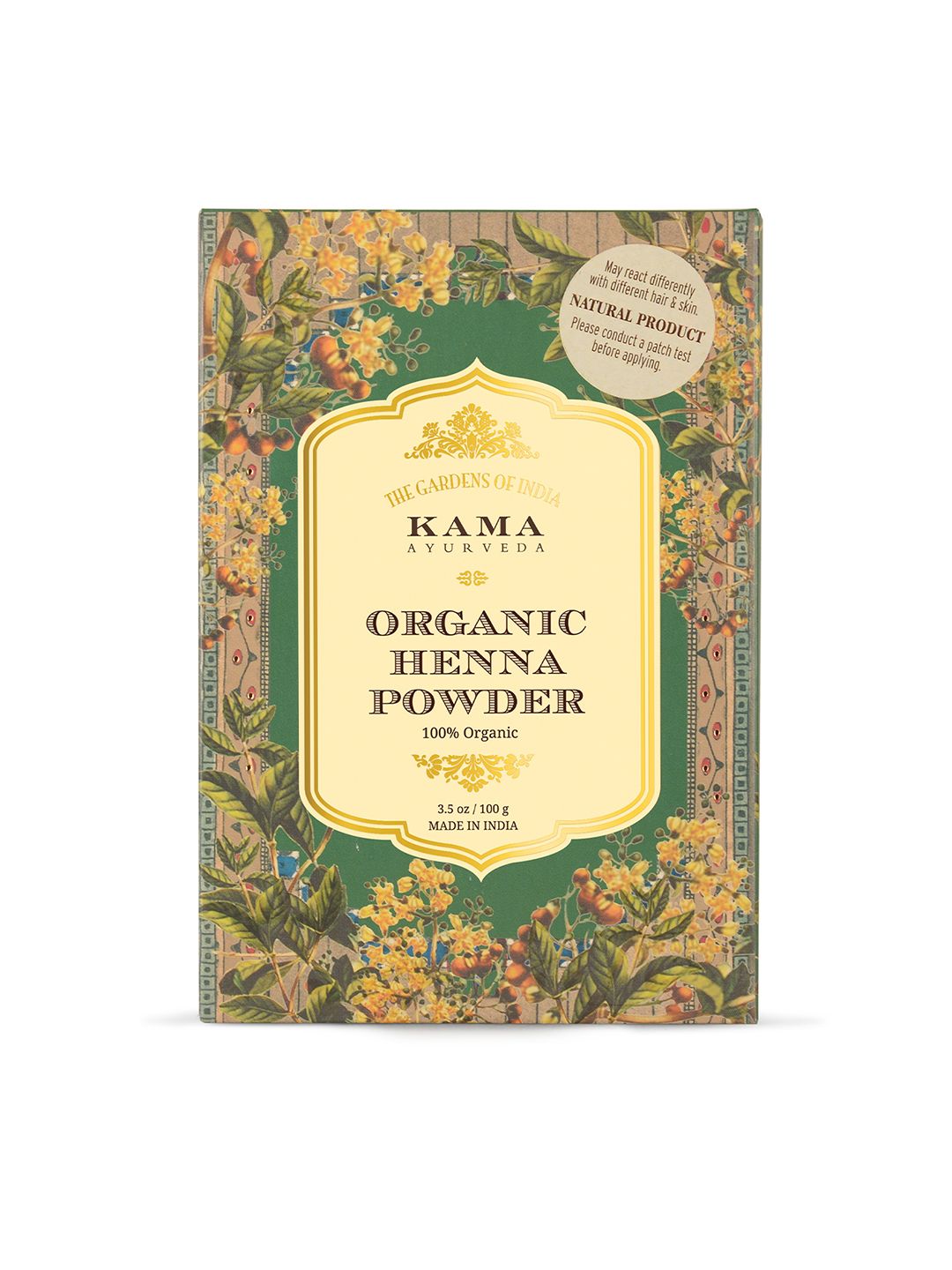 KAMA AYURVEDA Sustainable Organic Henna Powder 100 g