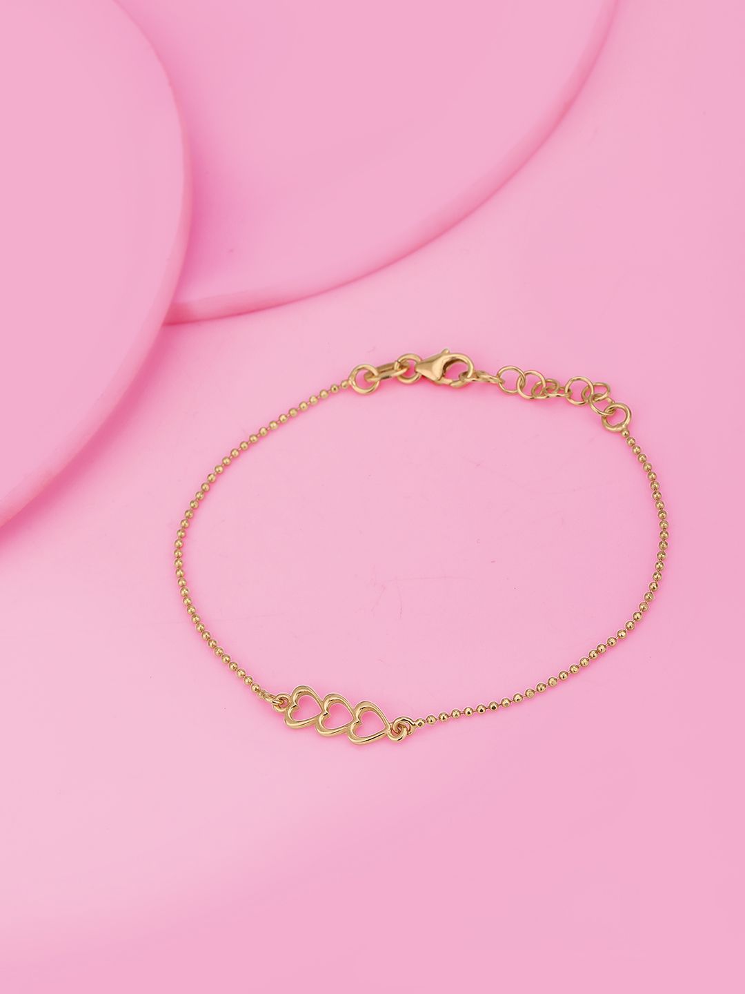Carlton London Gold-Plated Wraparound Bracelet