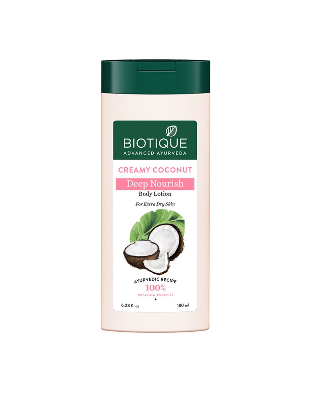 Biotique Unisex Bio Creamy Coconut Ultra Rich Body Lotion 180 ml