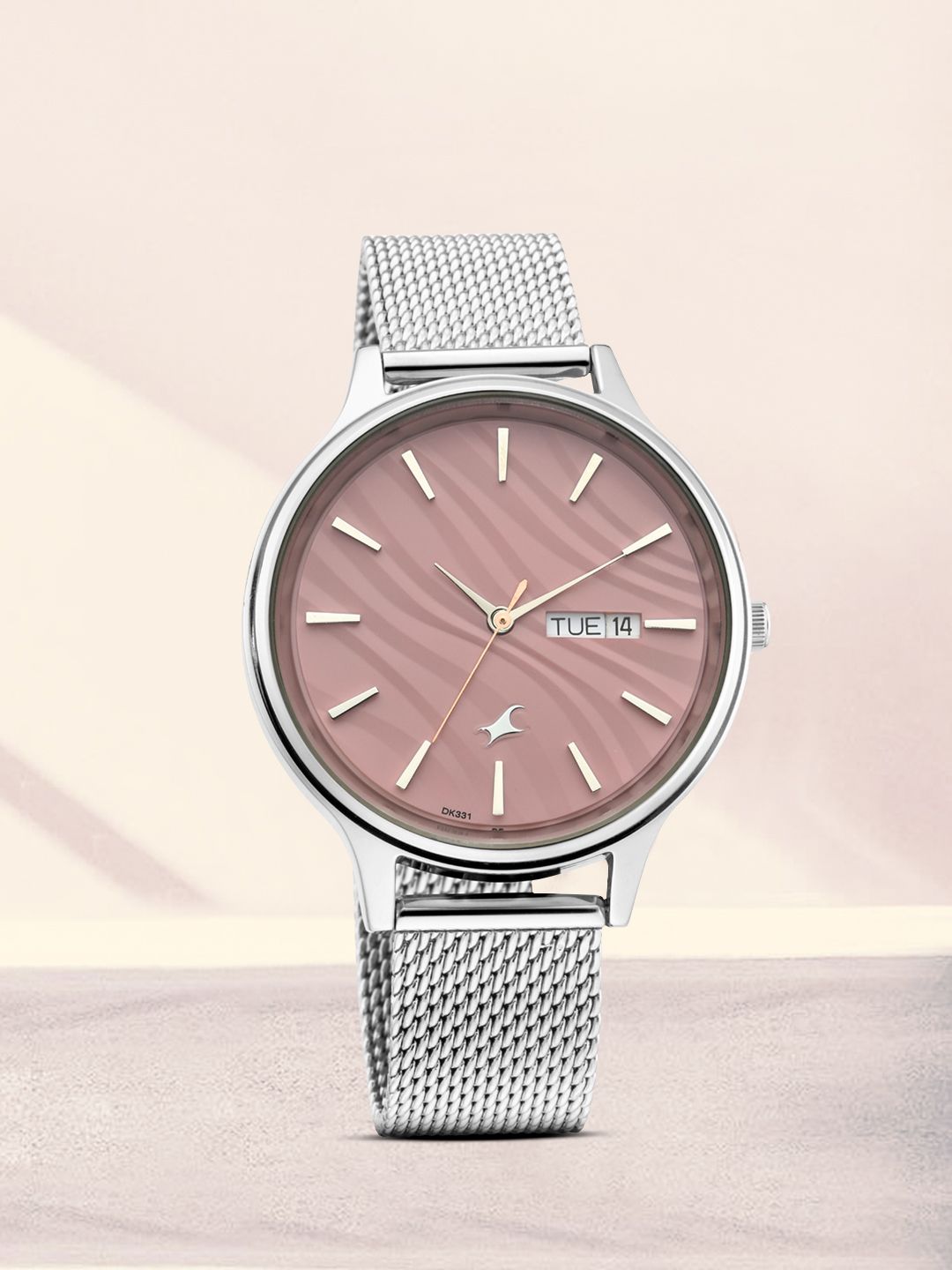 Buy Fastrack Ruffles Quartz Analog With Pink Dial Watch For Girls   Nt6207sm01 -  - Accessories for Girls