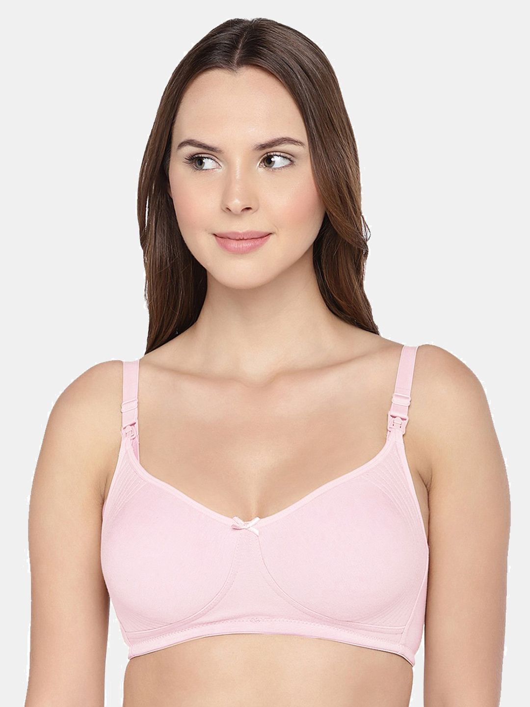 Inner Sense Bamboo Cotton Non-Padded Full-Coverage Side support Maternity Bra