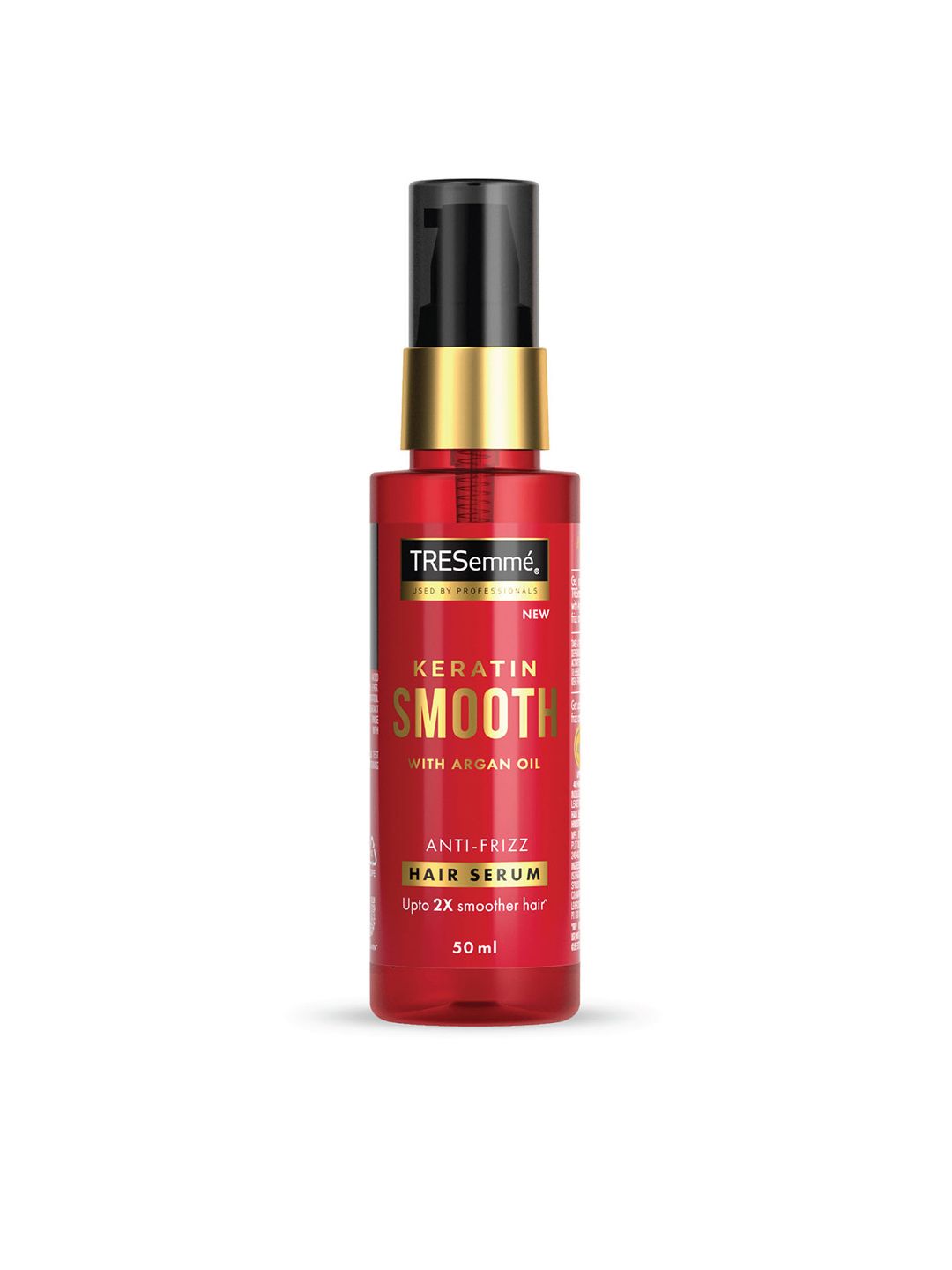 TRESemme Keratin Smooth Anti-Frizz Hair Serum with Argan Oil, for 2X Smoother Hair-50ml