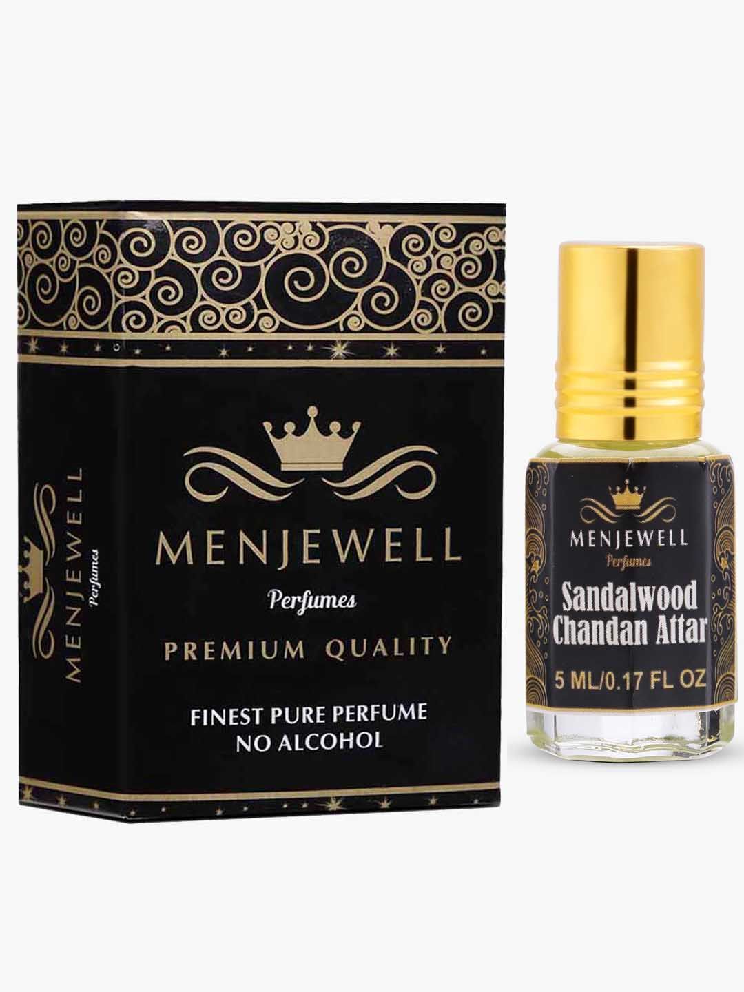 Buy Menjewell Sandalwood Chandan Attar Perfume 5ml -  - Personal Care for Unisex
