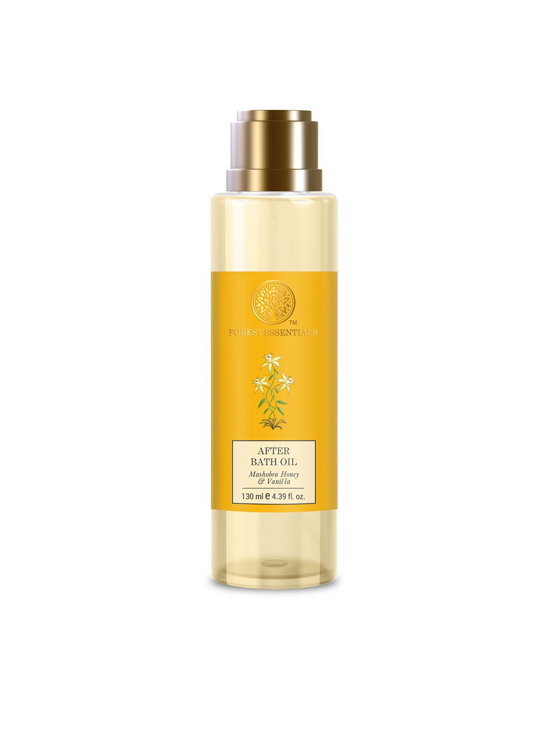 Forest Essentials After Bath Moisturizing Shower Oil with Mashobra Honey & Vanilla - 130ml