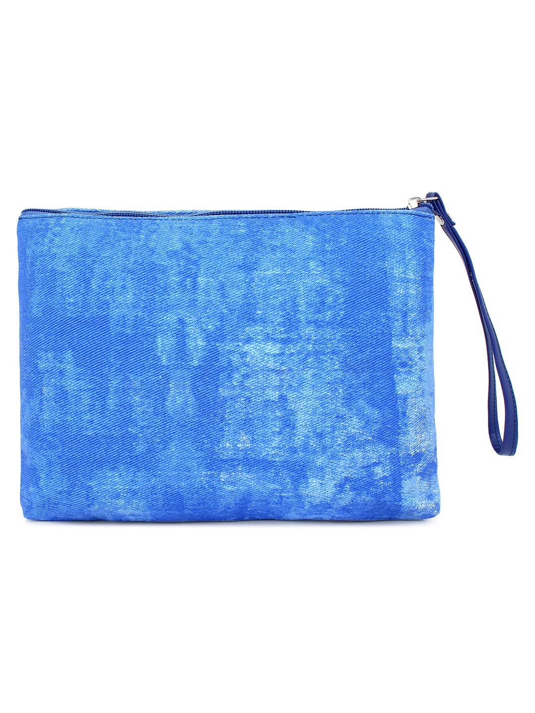 Spice Art Women Blue Printed Travel Pouch