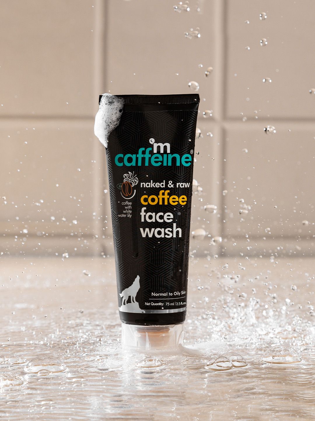 MCaffeine Coffee Face Wash forglowing Skin,Hydrating Cleanser for Oil Removal 75ml