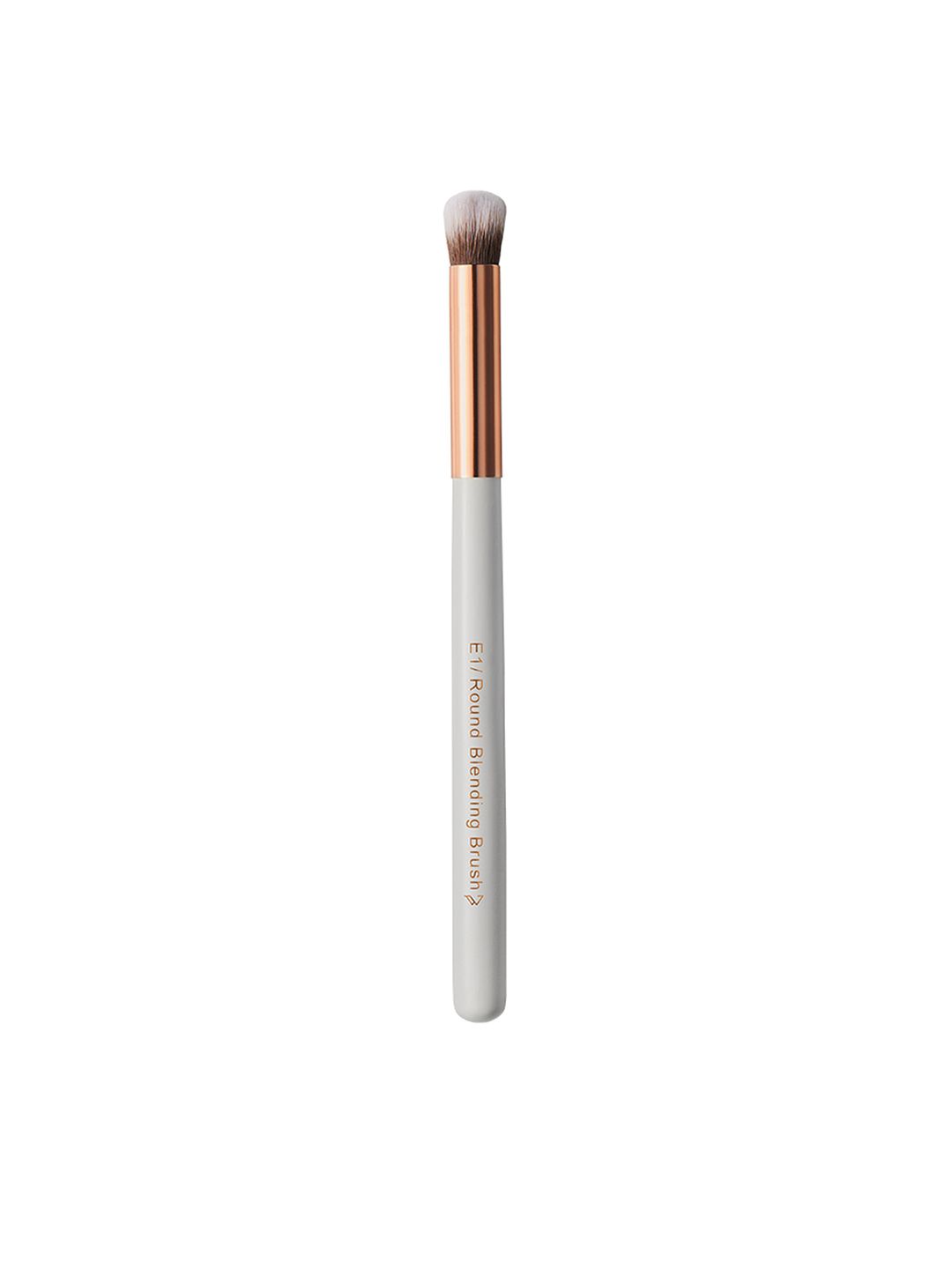 Pigment Play Round Blending Brush - White & Gold-Toned