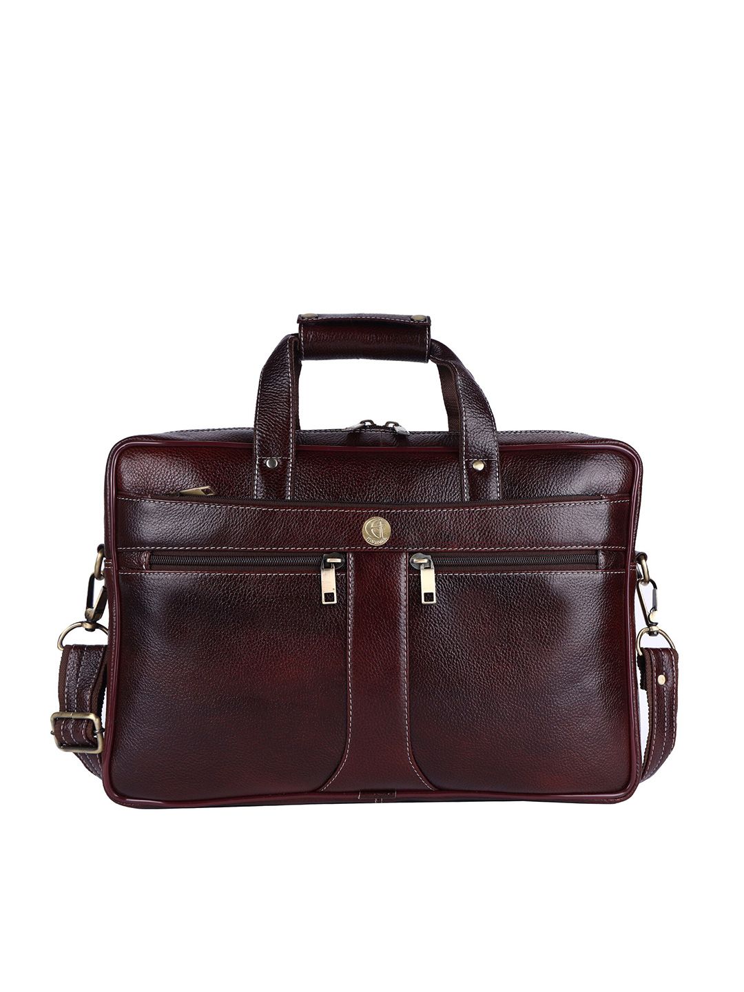Buy HiLEDER Unisex Pure NDM Leather 16 Inch Laptop Bag -  - Accessories for Unisex