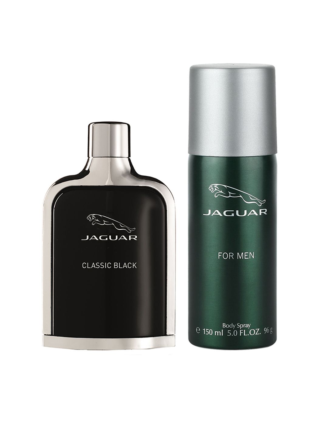 JAGUAR Men Set Of Classic Black Eau De Toilette & Deodorant
