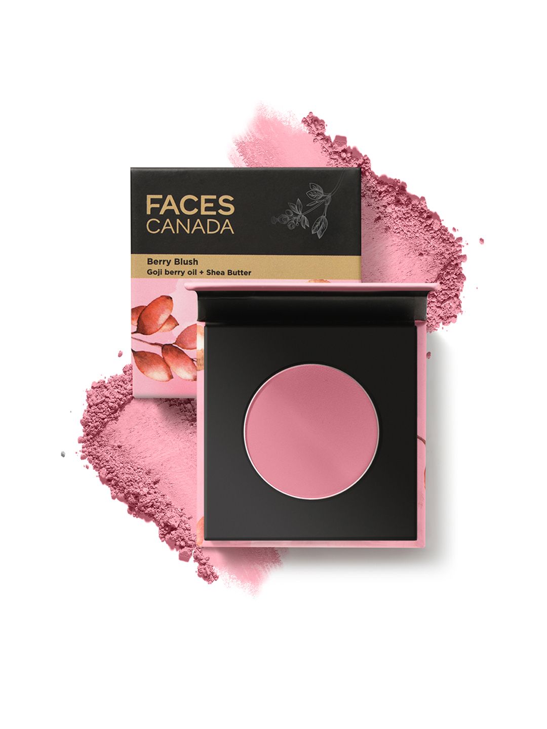 FACES CANADA Berry Blush - Mattifying Long-Lasting Lightweight - Love Vibes Only 03