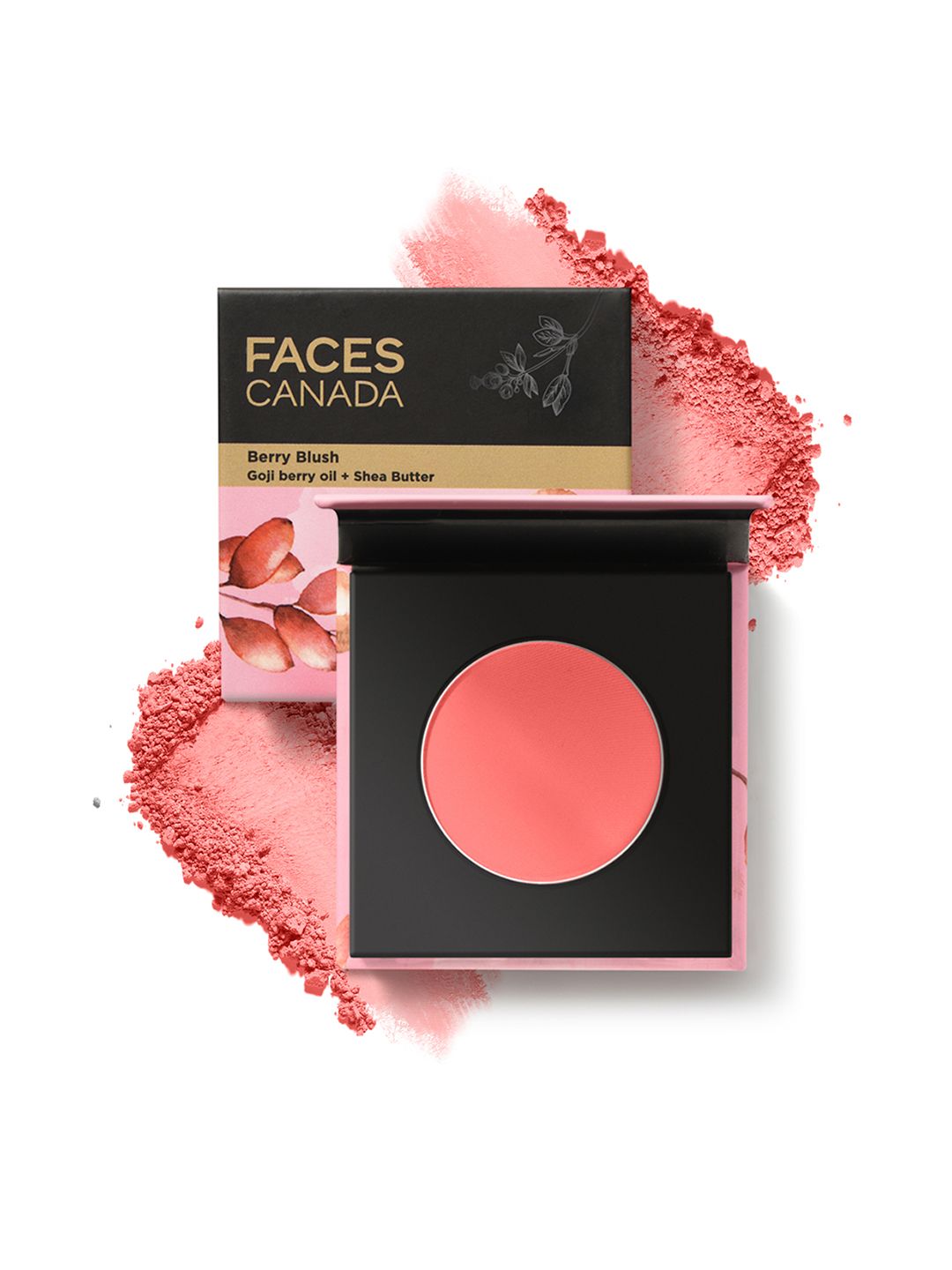 FACES CANADA Berry Blush - Mattifying Long-Lasting Lightweight - Hop to The Beach 01