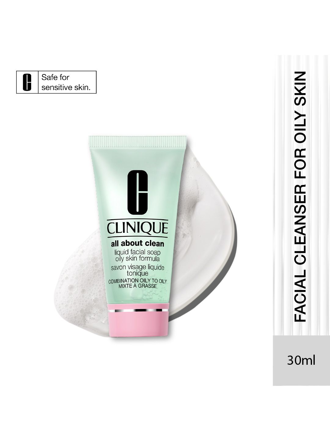 Clinique All About Clean Liquid Facial Soap For Oily 30ml