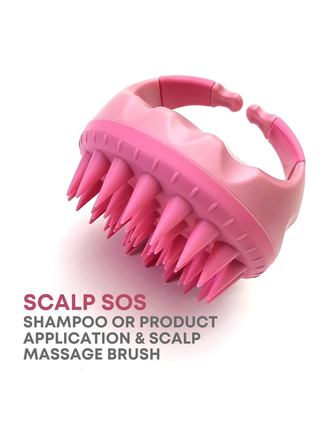 Alan Truman Scalp SOS - Scalp Massage & Shampoo Brush - Pink