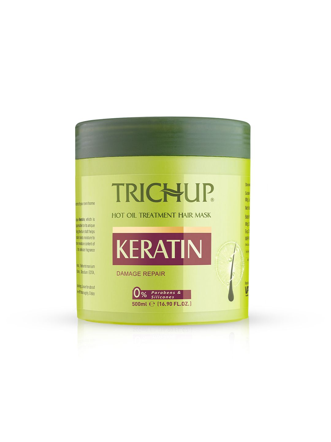 TRICHUP Hot Oil Treatment Keratin Hair Mask - 500 ml
