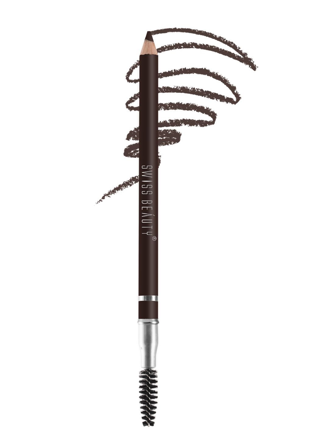 SWISS BEAUTY Brow Definer Eyebrow Pencil - Deep Brown