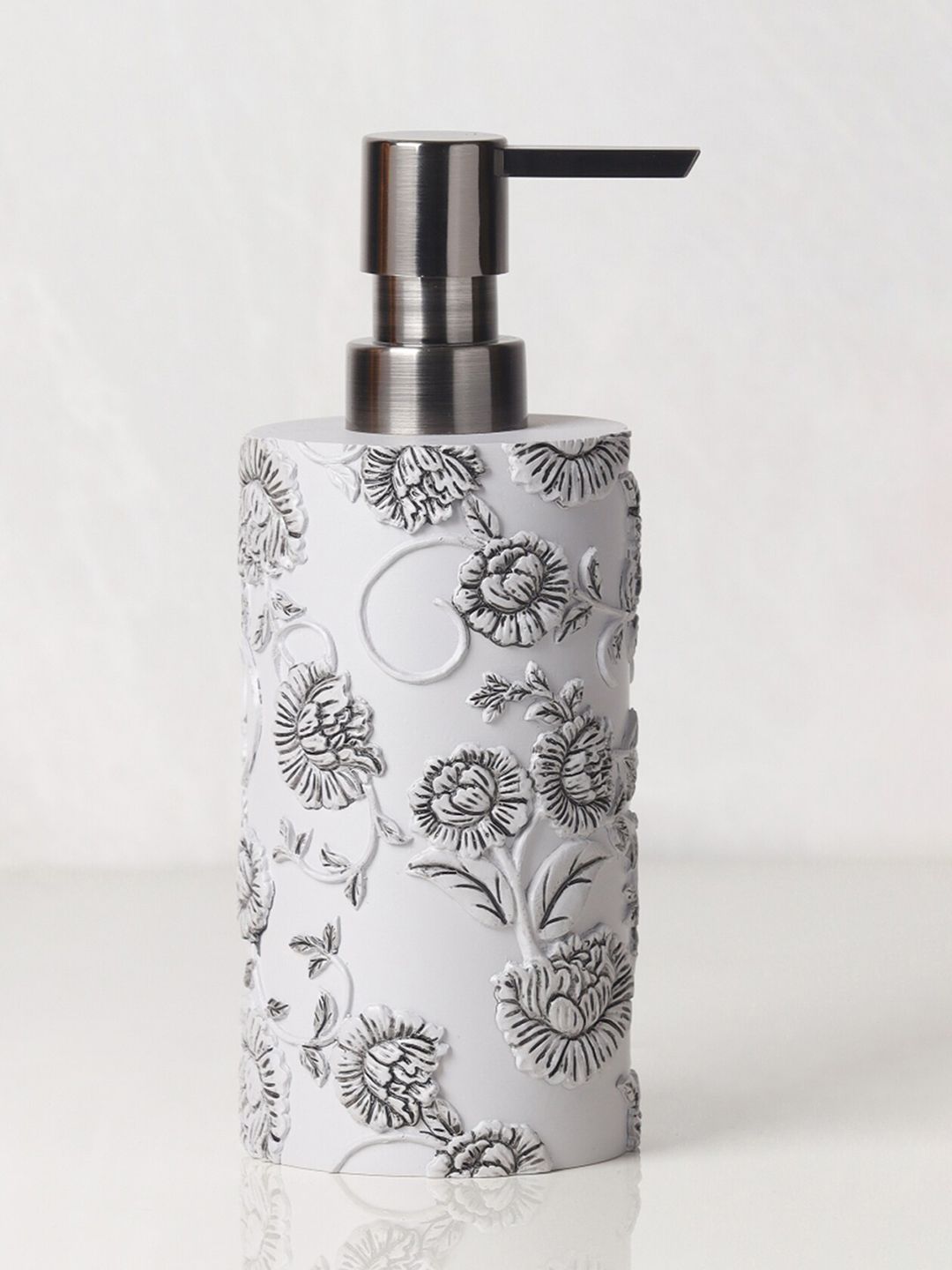 Obsessions Grey Polyresin Soap & Lotion Dispenser